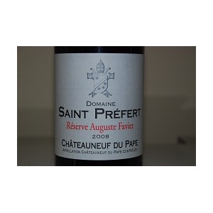 Domaine de Saint-Prefert, Châteauneuf-du-Pape, Cuvee Réserve Auguste Favier