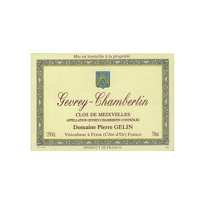 Domaine Pierre Gelin, Gevrey Chambertin Clos de Meixvelle