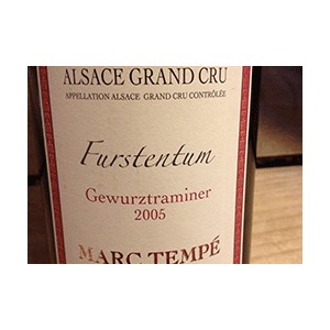 Marc Tempé Furstentum Gewurztraminer Grand Cru