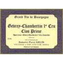 Gevrey-Chambertin 1er Cru, Pierre Gelin, Clos Prieur