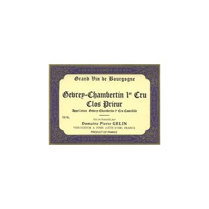Gevrey-Chambertin 1er Cru, Pierre Gelin, Clos Prieur